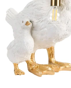 Lampa stołowa Kaczka DAFFY Biały