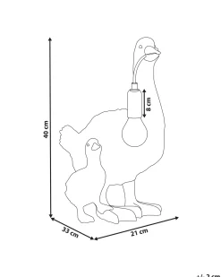 Lampa stołowa Kaczka DAFFY Złoty