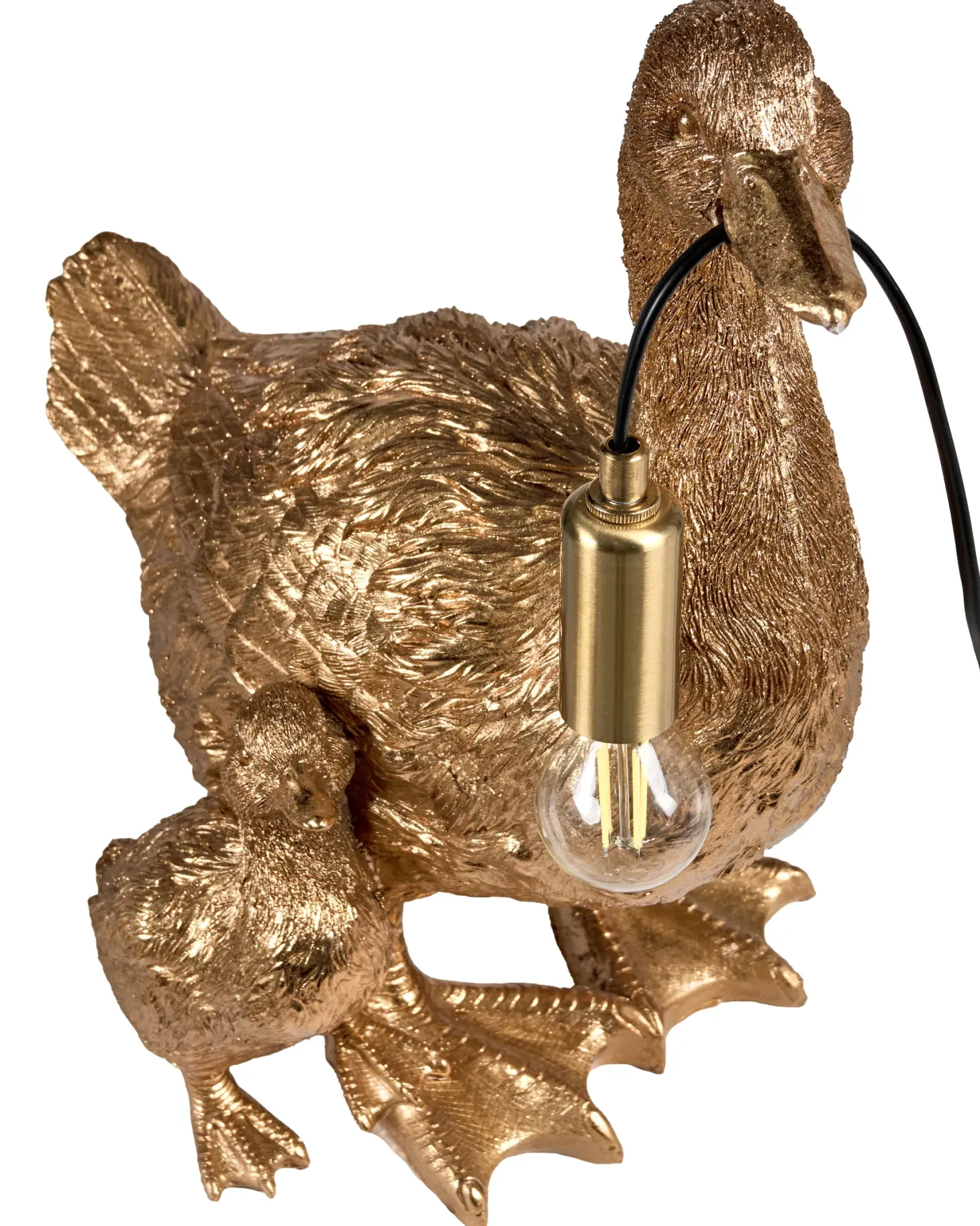 Lampa stołowa Kaczka DAFFY Złoty