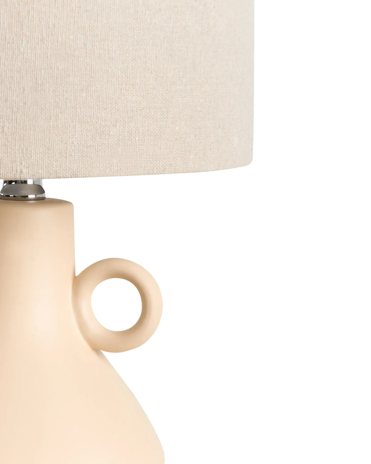 Lampa stołowa KERULEN Ceramika Beżowy