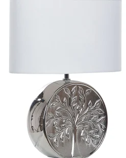 Lampa stołowa KHERLEN Ceramika Srebrny