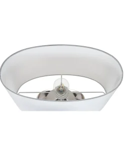 Lampa stołowa KHERLEN Ceramika Srebrny
