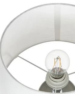 Lampa stołowa KHOPER Ceramika Szary
