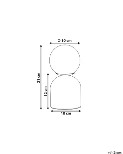 Lampa stołowa KIWI Kamień Biały