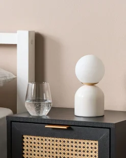 Lampa stołowa KIWI Kamień Biały
