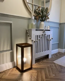 Lampa stołowa KOLIDAM Drewno mango Brązowy