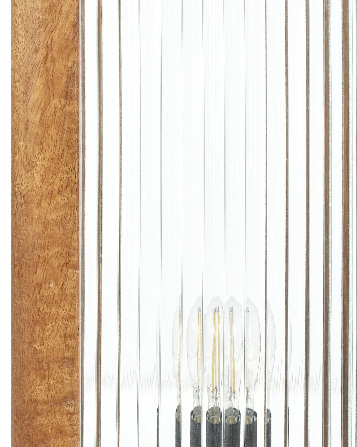 Lampa stołowa KOLIDAM Drewno mango Brązowy