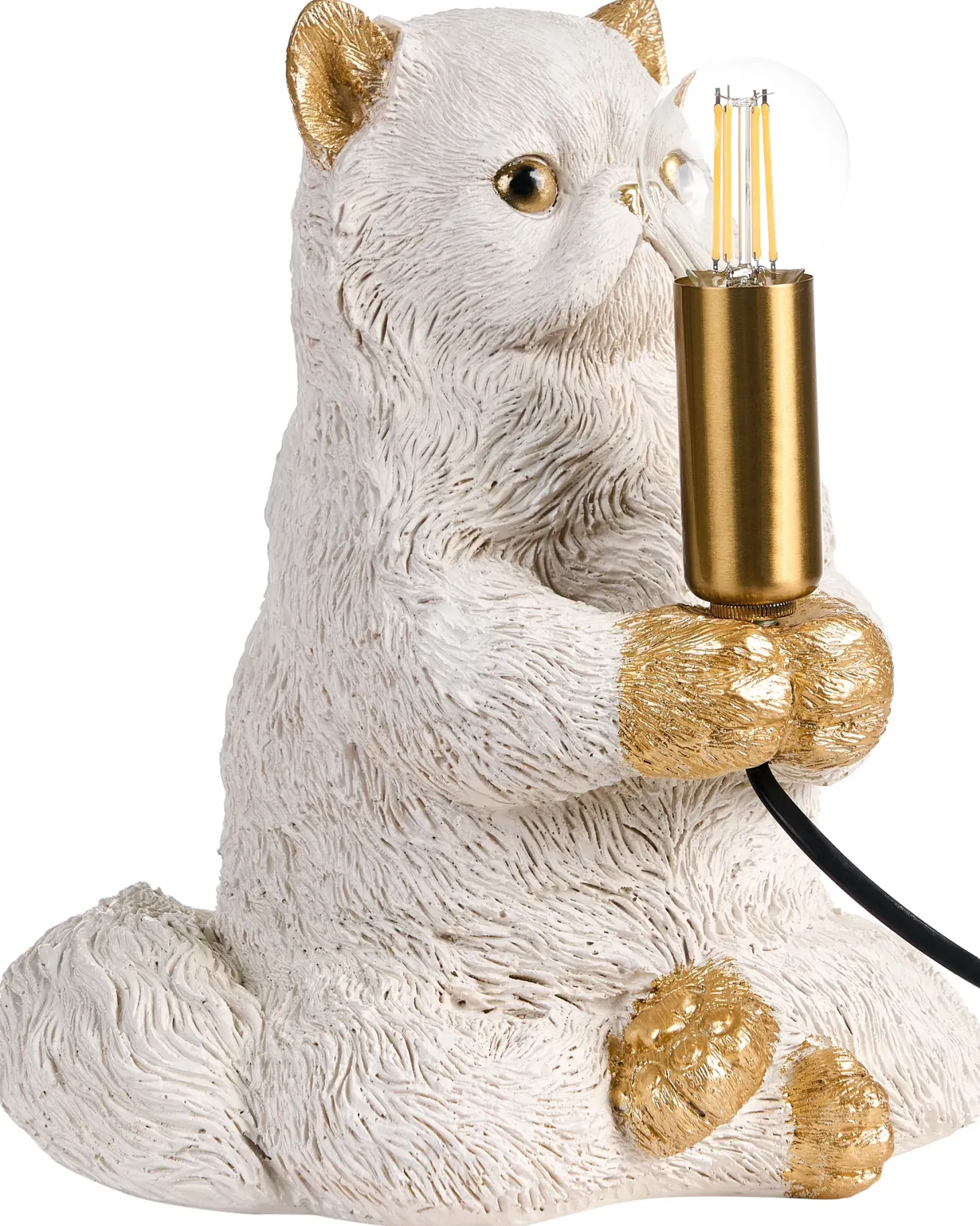 Lampa stołowa Kot YOKO Biały