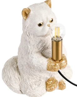 Lampa stołowa Kot YOKO Biały