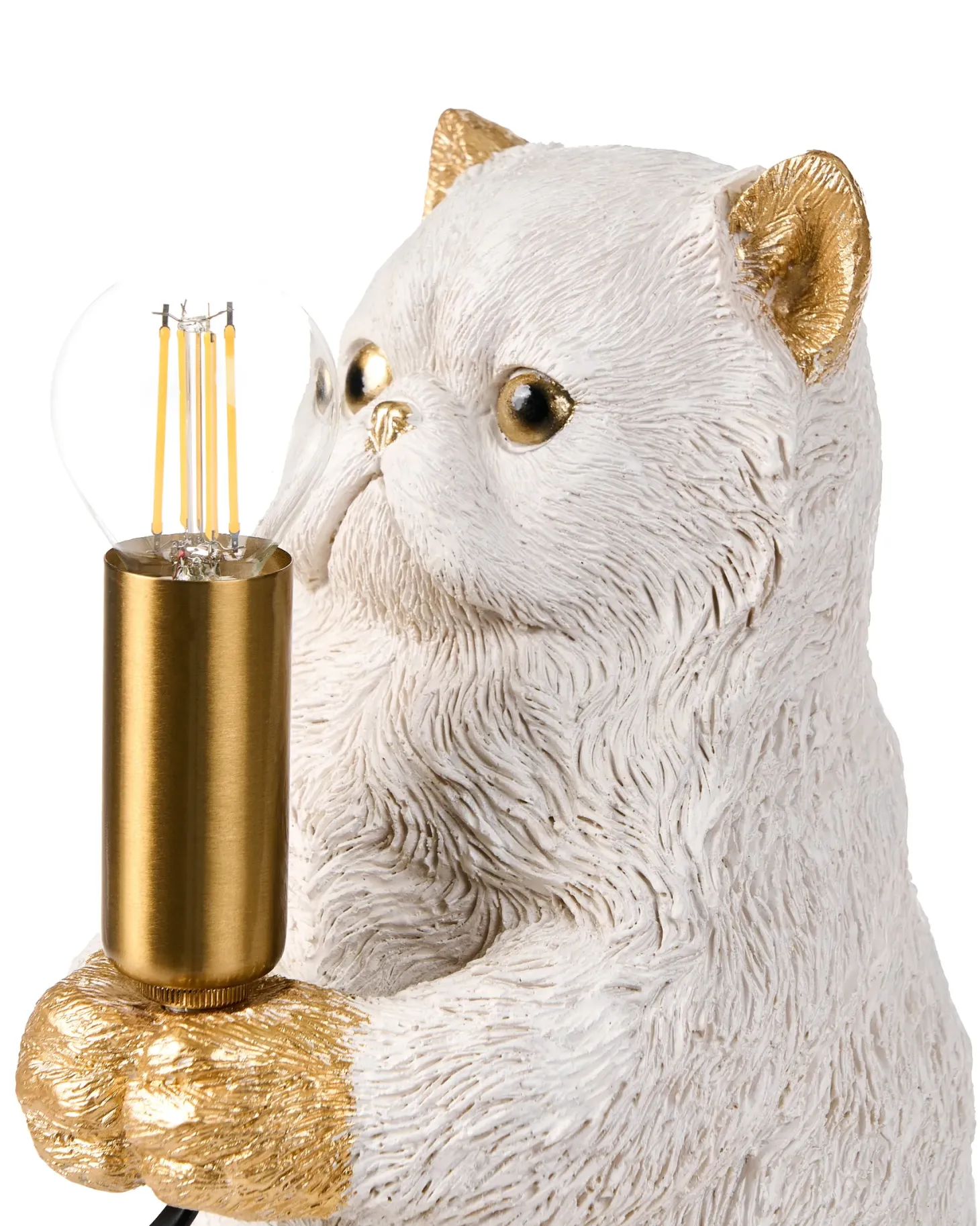 Lampa stołowa Kot YOKO Biały