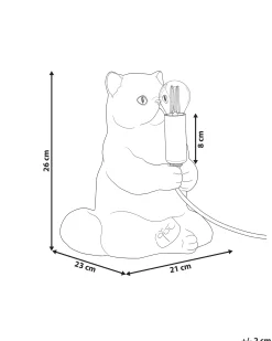 Lampa stołowa Kot YOKO Biały