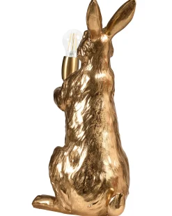 Lampa stołowa Królik BUGS Złoty