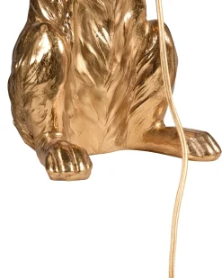 Lampa stołowa Królik BUGS Złoty