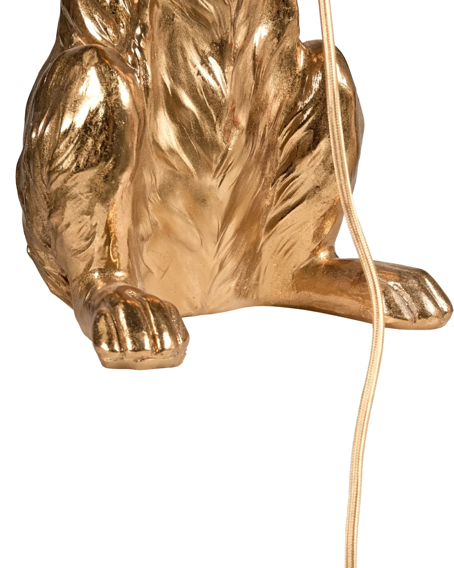 Lampa stołowa Królik BUGS Złoty
