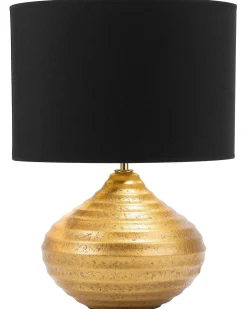 Lampa stołowa KUBAN Ceramika Złoty