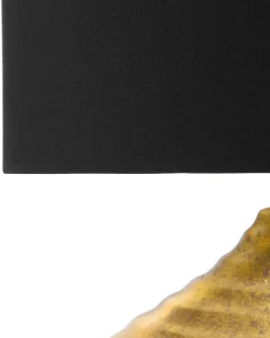 Lampa stołowa KUBAN Ceramika Złoty