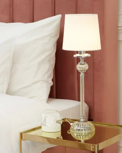 Lampa stołowa KUBENA Metal Biały