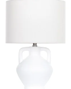 Lampa stołowa LABRADA Ceramika Biały