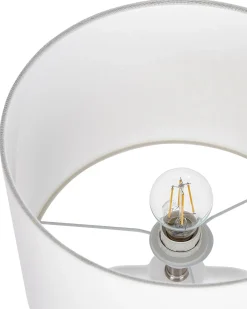 Lampa stołowa LABRADA Ceramika Biały