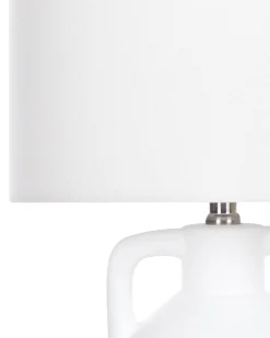 Lampa stołowa LABRADA Ceramika Biały