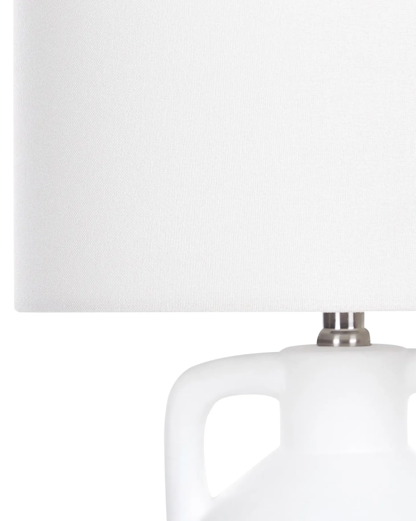 Lampa stołowa LABRADA Ceramika Biały