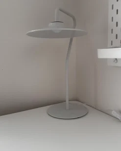 Lampa stołowa LED GALETTI Metal Biały