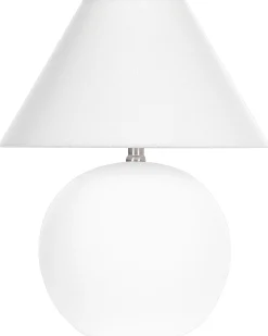 Lampa stołowa LIMIA Ceramika Złamana biel