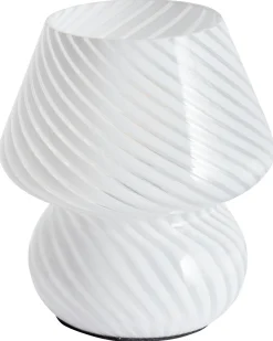 Lampa stołowa LOBO Szkło Biały