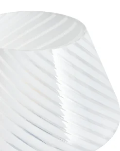 Lampa stołowa LOBO Szkło Biały