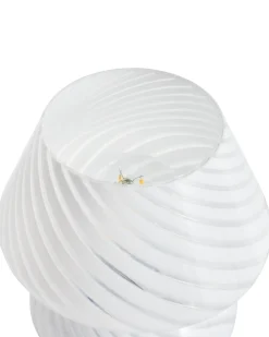 Lampa stołowa LOBO Szkło Biały
