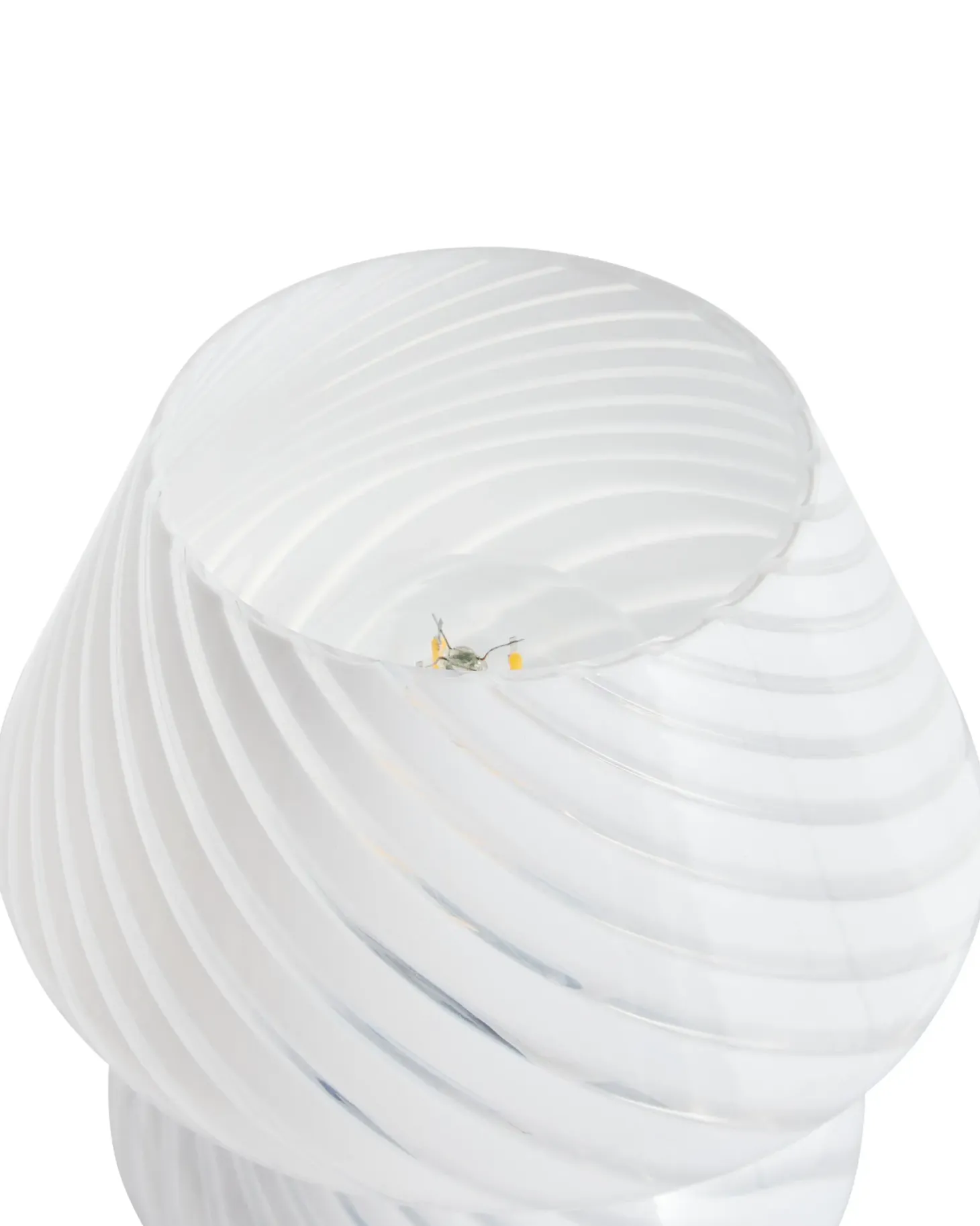 Lampa stołowa LOBO Szkło Biały
