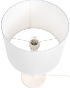 Lampa stołowa LOKY Metal Biały