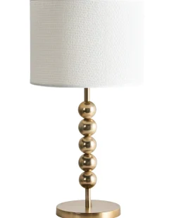 Lampa stołowa LOKY Metal Mosiężny
