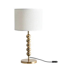 Lampa stołowa LOKY Metal Mosiężny