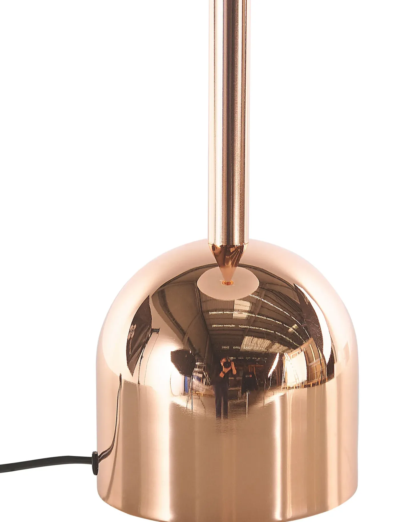 Lampa stołowa MACASIA Metal Miedziany