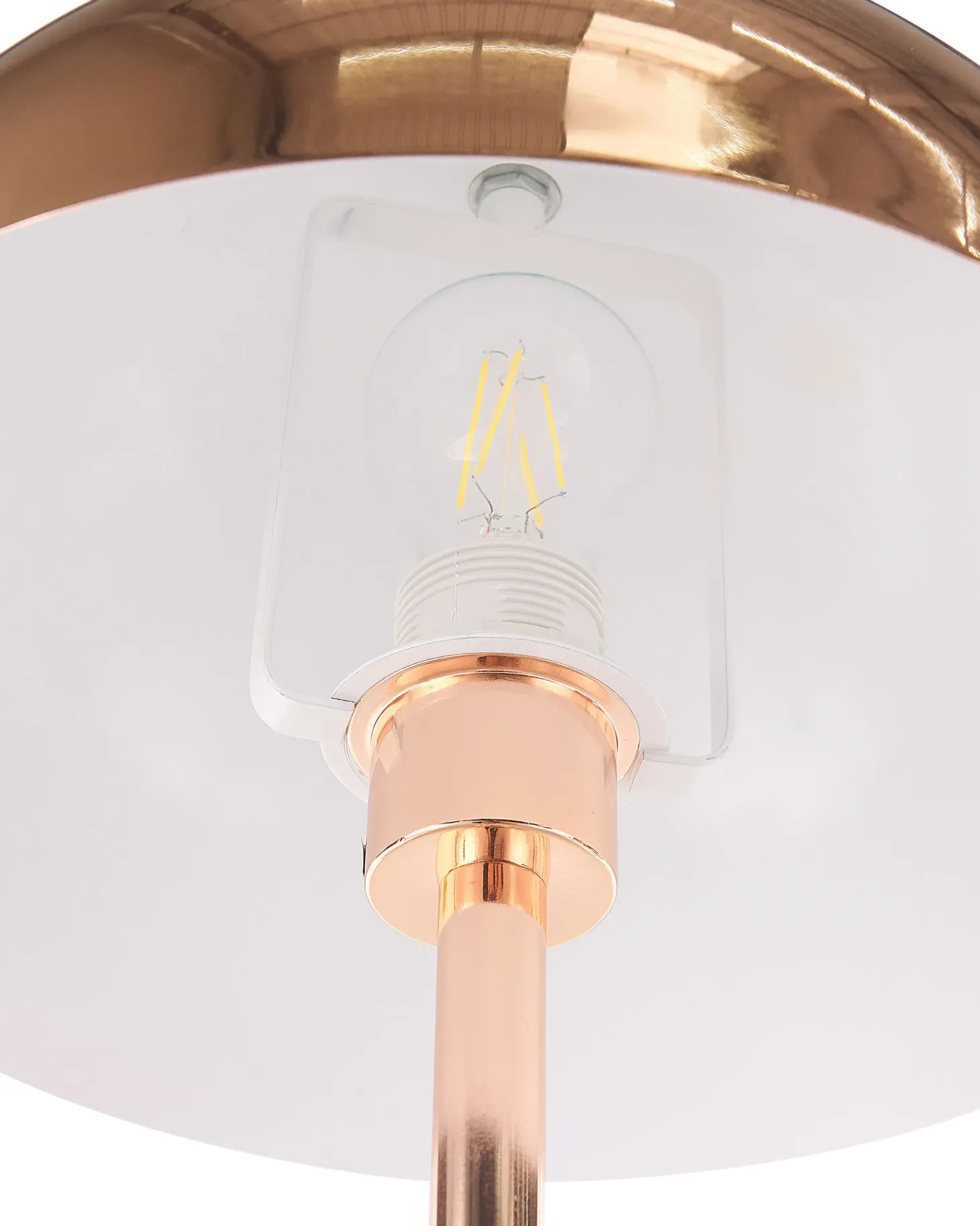 Lampa stołowa MACASIA Metal Miedziany