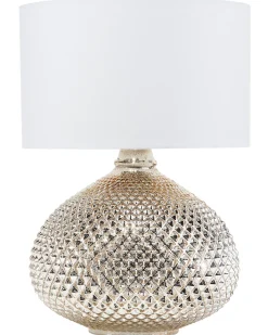Lampa stołowa MADON Szkło Złoty