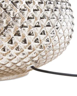 Lampa stołowa MADON Szkło Złoty