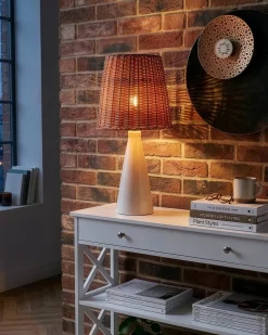 Lampa stołowa MADURU Ceramika Biały