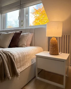 Lampa stołowa MAHAWELI Hiacynt wodny Naturalny