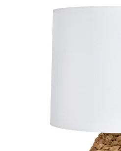 Lampa stołowa MAHAWELI Hiacynt wodny Naturalny