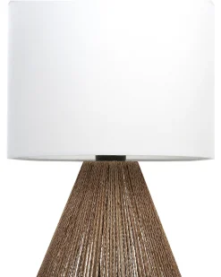 Lampa stołowa MALEWA Papierowa plecionka Naturalny