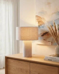 Lampa stołowa MALIPS Szary
