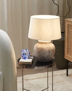 Lampa stołowa MAREB Ceramika Beżowy