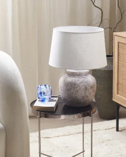 Lampa stołowa MAREB Ceramika Beżowy