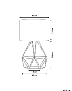 Lampa stołowa MARONI Metal Czarny