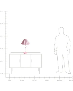 Lampa stołowa MASUMU Różowy