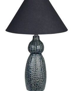 Lampa stołowa MATINA Ceramika Czarny