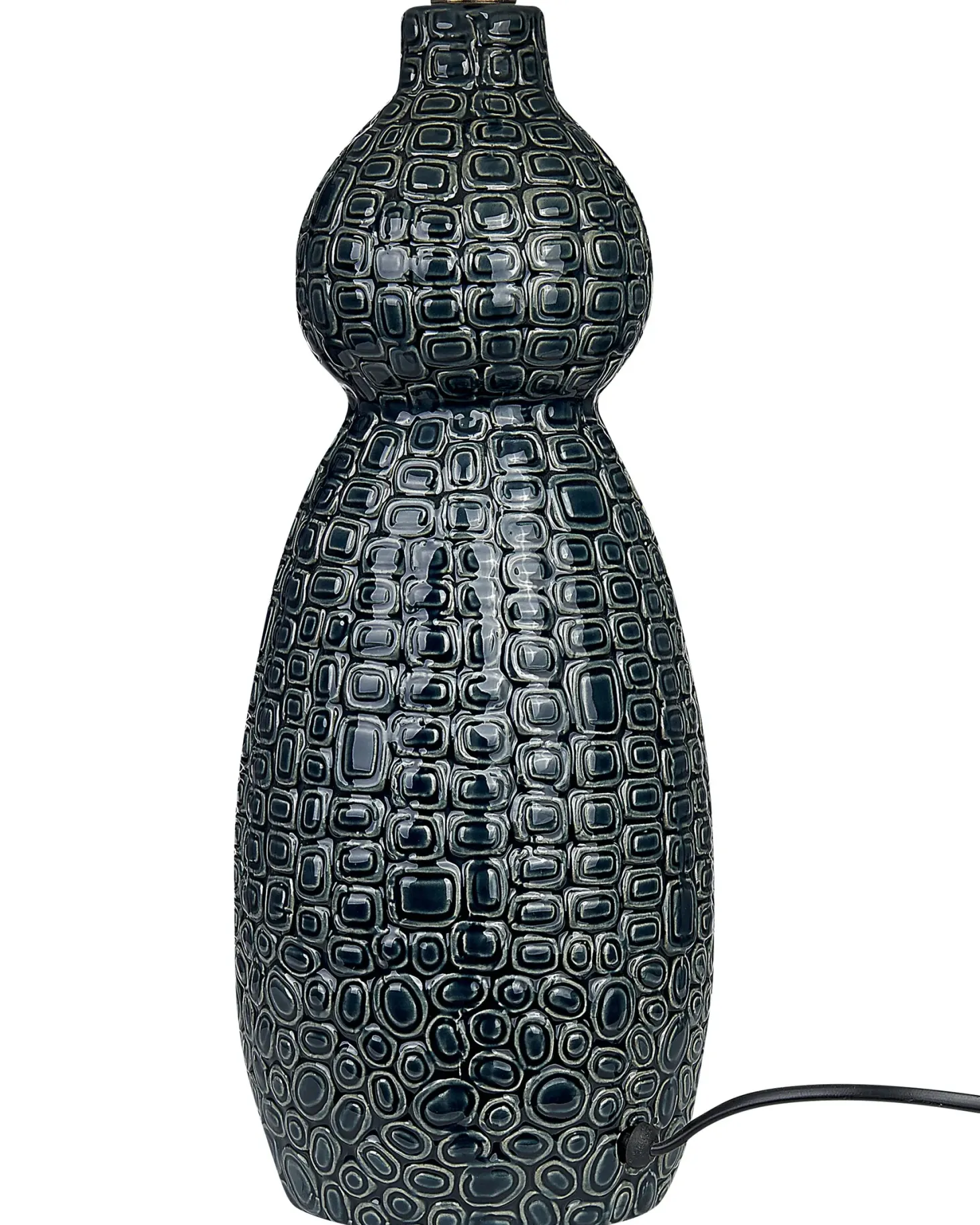Lampa stołowa MATINA Ceramika Czarny