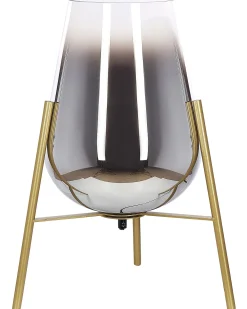 Lampa stołowa MENA Metal Złoty